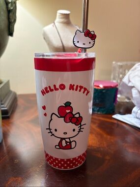 Sanrio hello kitty stainless steal tumbler. New. From London Apple collection